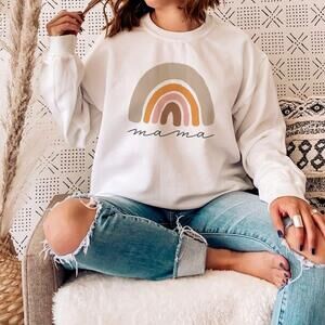 Mama Rainbow Unisex Sweatshirt